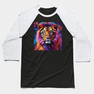 Lion king watercolor design Baseball T-Shirt